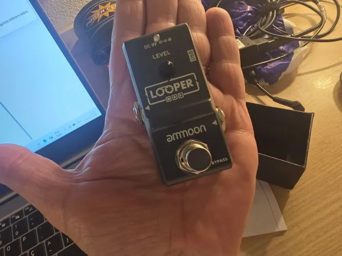 Ammoon Nano Looper AP-09 - Novo na Caixa, Nunca Usado