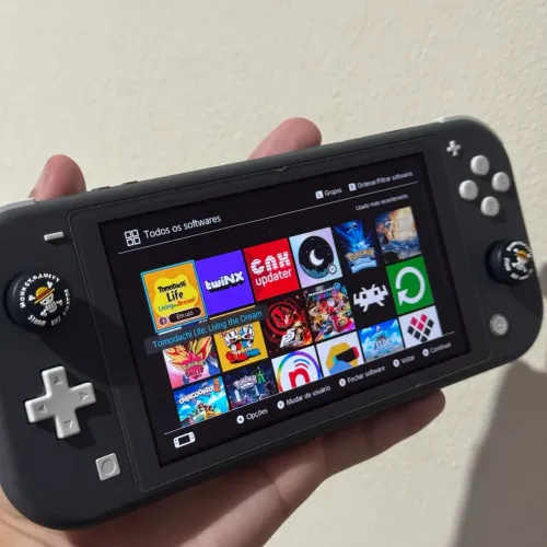 Nintendo Switch DESBLOQUEADO + Carregador Original