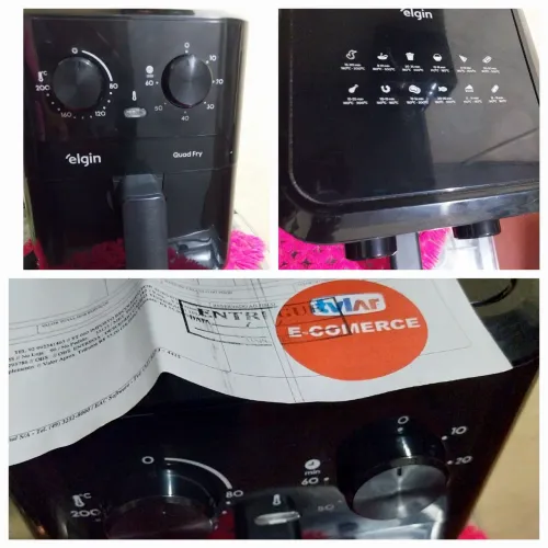 Estou vendendo esta airfrayer Marca Elgin 4,2L. Valor $100 Está nova usada umas 4 vezes..