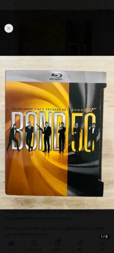 Box Blu-ray 007 23 filmes dublado 