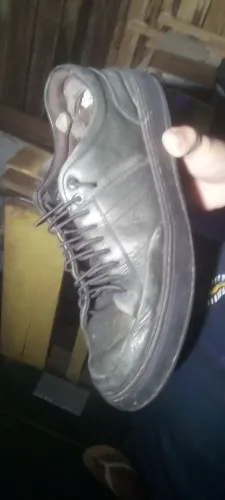 Sapatenis Democrata Denim costurado