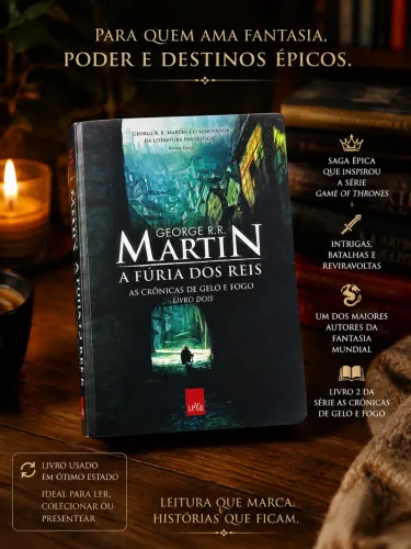 Livro da série Game of Thrones