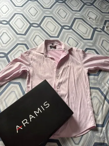 Camisa Social Aramis Rosa