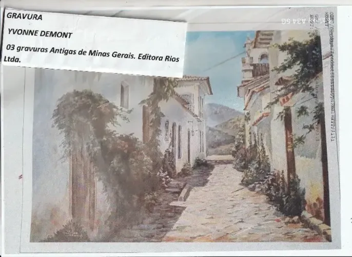 3 gravuras de yvone demont