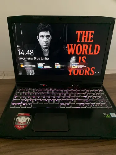NOTEBOOK GAMER TROCO EM CELULAR