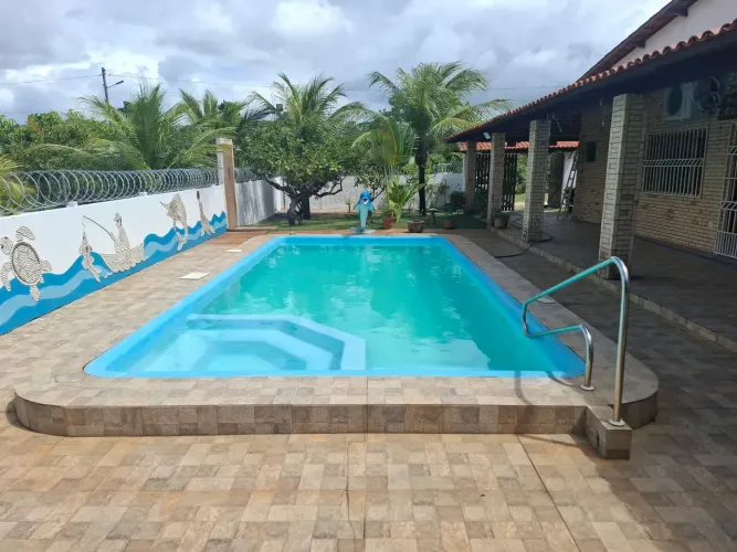 Casa 5 suites na Tabuba dos Marcelinos em Sucatinga - Beberibe - CE