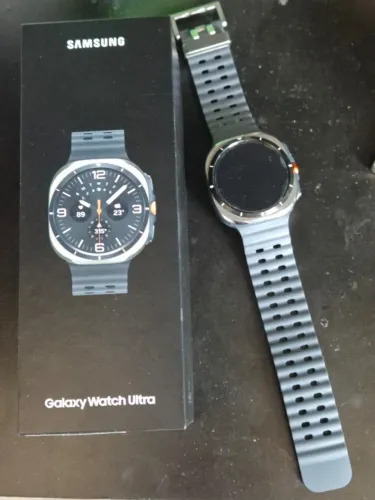 Relógio Galaxy WATCH ULTRA (smartwatch) - pulseira cinza
