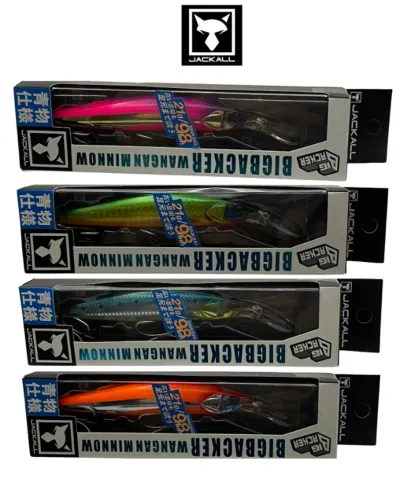 ISCA ARTIFICIAL JACKALL (KIT COM 4 UNIDADES) 98mm