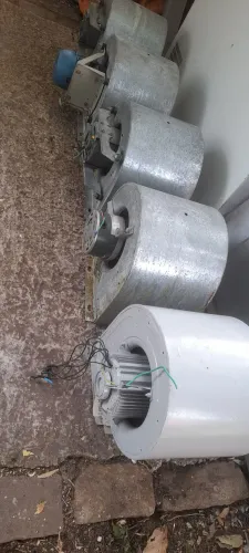 Lote com 5 Ventilador centrífugo industrial 
