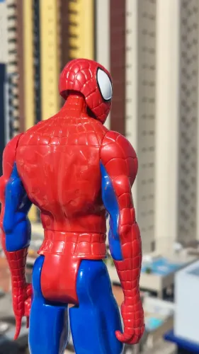 Boneco homem aranha Hasbro Titan heroes séries 2013