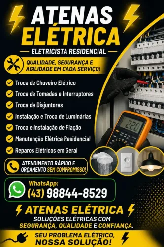 Eletricista Residencial e Predial em Londrina