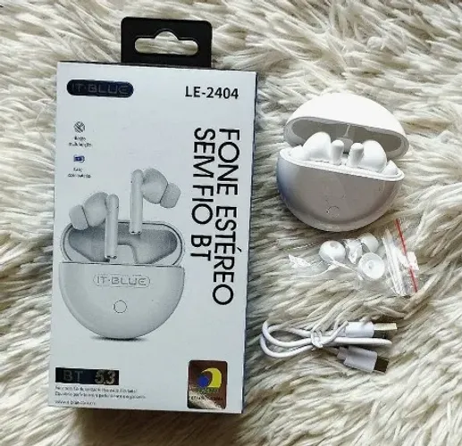 Fone De Ouvido Sem Fio Bluetooth Com Microfone Tws Le-2404