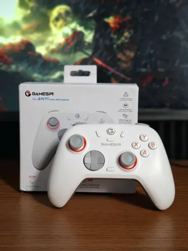 LACRADO + GARANTIA | GAMESIR NOVA 2 LITE | HALL EFFECT | SEM/COM FIO | PC SWITCH E ANDROID
