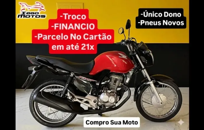 Honda CG Start 160 2023, Único Dono, pop factor fan titan bros 125 150 300 cb fazer xre