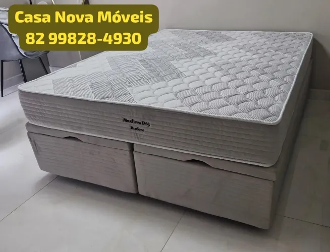 Cama Box Queen Baú