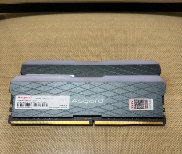 Memória RAM Asgard RGB 16gb (2x8gb) 3200Mhz cl18