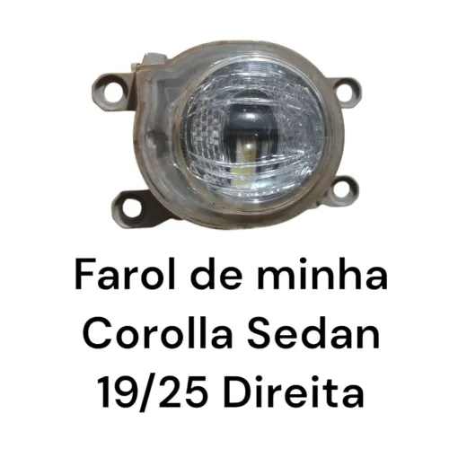 Farol de minha Corolla 19/25 Direito C/LED