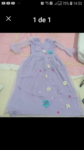 Vestido da Isabela do filme encanto