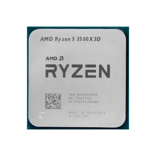 RYZEN 5 5500X3D (ACEITO TROCA - NOVO) 4.0 Ghz 96MB 3D V-CACHE AM4 DDR4