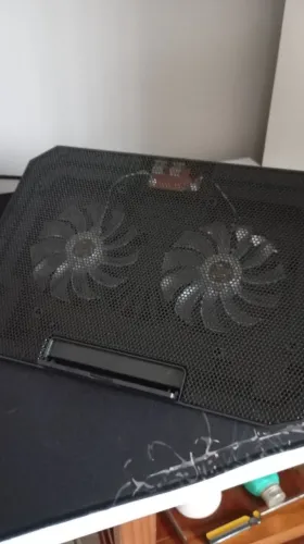Suporte notebook 2 fans 
