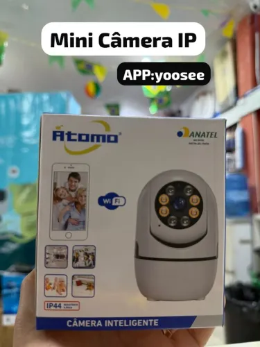 Mini Câmera Ip Wi-fi Yoosee Full Color Com Visor noturno Imagem de alta resolução