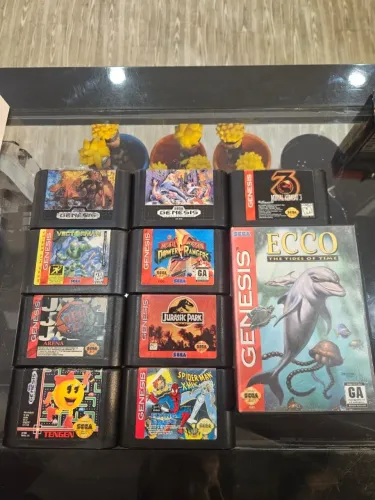 Jogos de mega drive - Semi novos - Valores na descrição