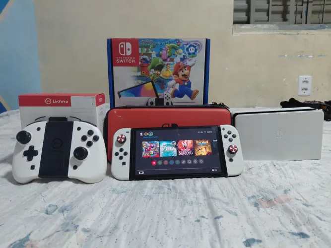 Nitendo switch 128 gb desbloqueado