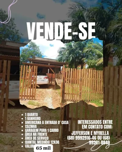 Vendo essa casa 