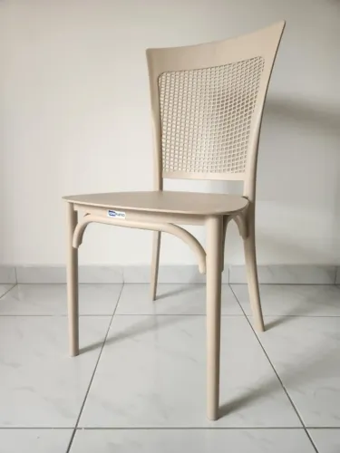 Cadeira Robust Palha de Polipropileno Nude - Forte Plastico