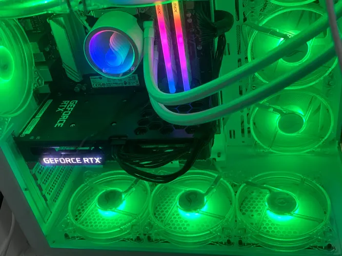 PC GAMER COMPLETO WHITE RGB ? i9-11900KF + RTX 3060 12GB + 32GB + ALIENWARE 240HZ