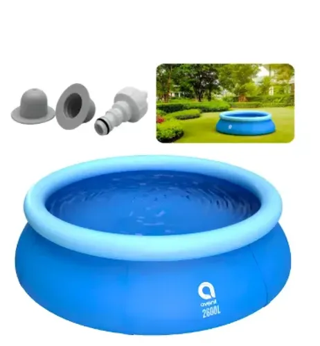 Piscina Inflavel Grande 2600 Litros 2,4m Diametro