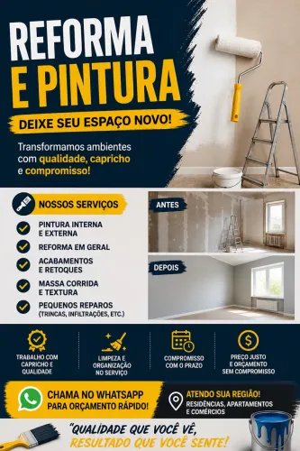 Reforma e pintura 