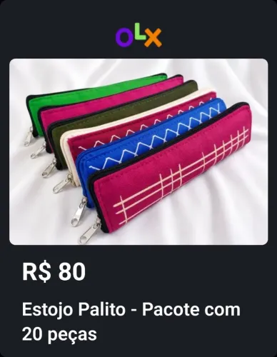Estojo unitário - estampa diversa