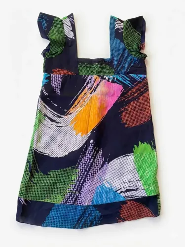 Vestido estampado feminino tamanho P- Luigi Bertoli