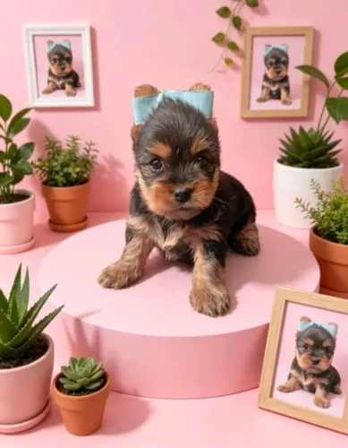Yorkshire Terrier macho disponível 