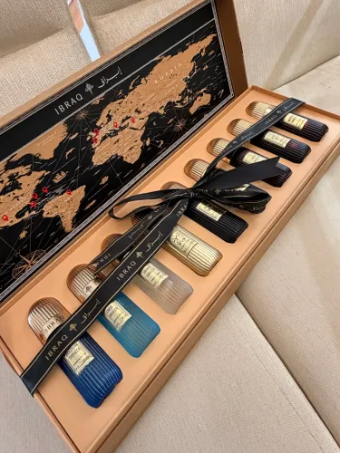 Perfume Árabe Ibraq Tobacco Collection - Kit Com 9 Miniaturas