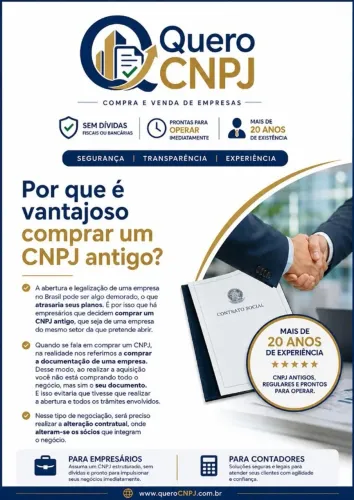 Empresa ativa 30 anos