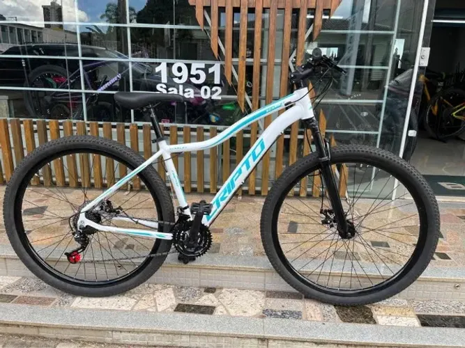 Bicicleta aro 29 de Alumínio, cabeamento interno 21 velocidades - 3 opções de cores