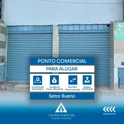 Sala Comercial Para Aluguel na Rua T - 27 - Setor Bueno - Em Frente ao Iog