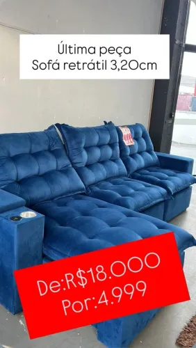 Sofá 3,20m Última peça 