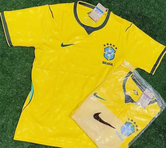 Camisa Amarela Brasil copa do mundo 2026 I