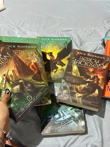 Livros Percy Jackson