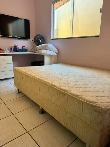 Cama box casal