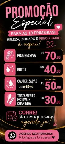 Cabelos mais sedosos, tratados.