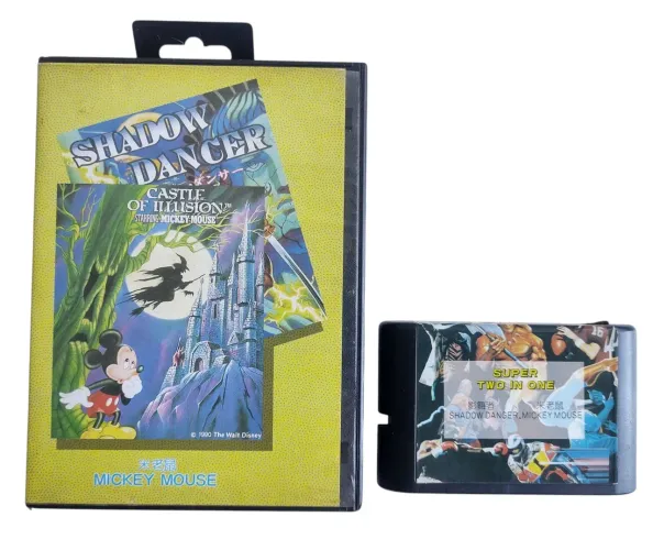 shadow dancer e Mickey mega drive 