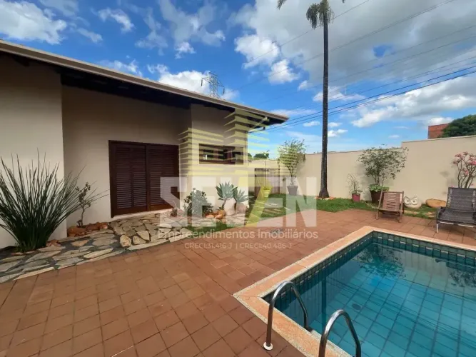 Casa com 4 Suítes no Condomínio Tivolli I Bauru Piscina e Sauna