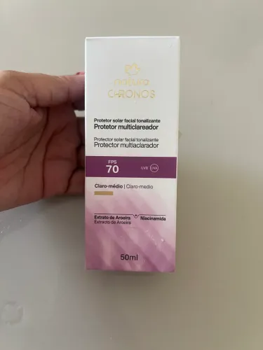 Base protetor solar natura chronos