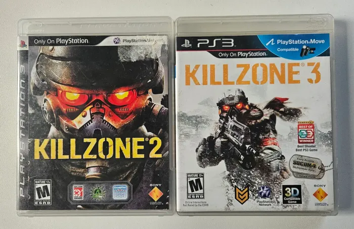 Combo Jogos Killzone ps3 Originais Lote 2 jogos