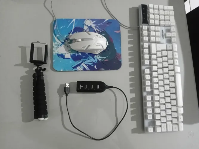 Quite mobilador gueimer com teclado rgb e mouse rgb