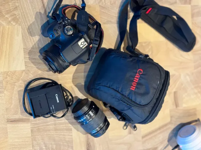 ? Canon EOS 2000D + 2 Lentes | Kit Completo | Excelente Estado